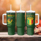 Mali Football Custom Tumbler With Handle Eagles Of Mali Rising - African Pride