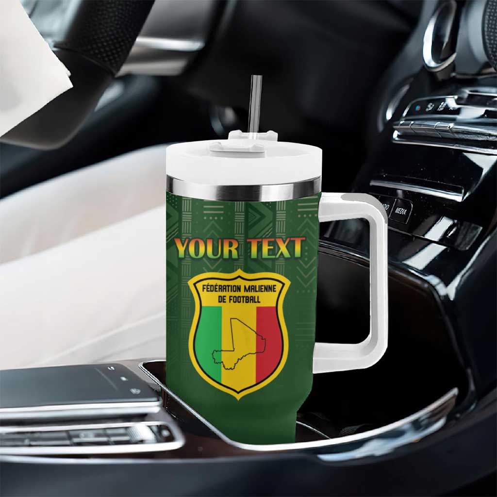Mali Football Custom Tumbler With Handle Eagles Of Mali Rising - African Pride