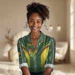 Mali Football Custom Women Casual Shirt Eagles Of Mali Rising - African Pride