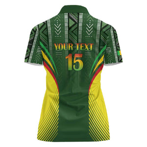Mali Football Custom Women Polo Shirt Eagles Of Mali Rising - African Pride