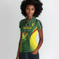 Mali Football Custom Women Polo Shirt Eagles Of Mali Rising LT15