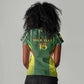 Mali Football Custom Women V-Neck T-Shirt Eagles Of Mali Rising LT15