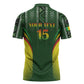 Custom Mali Football Zipper Polo Shirt Go Champions Les Aigles