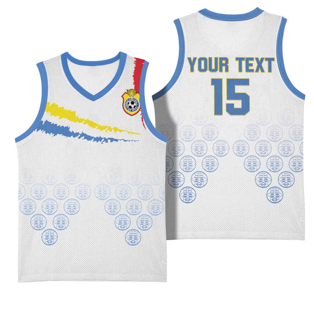 DR Congo Football Custom Basketball Jersey Leopards To The Top - African Pride