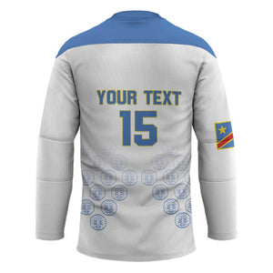 Custom DR Congo Football Hockey Jersey Road To Champions