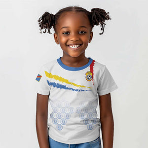 DR Congo Football Custom Kid T shirt Leopards To The Top LT15