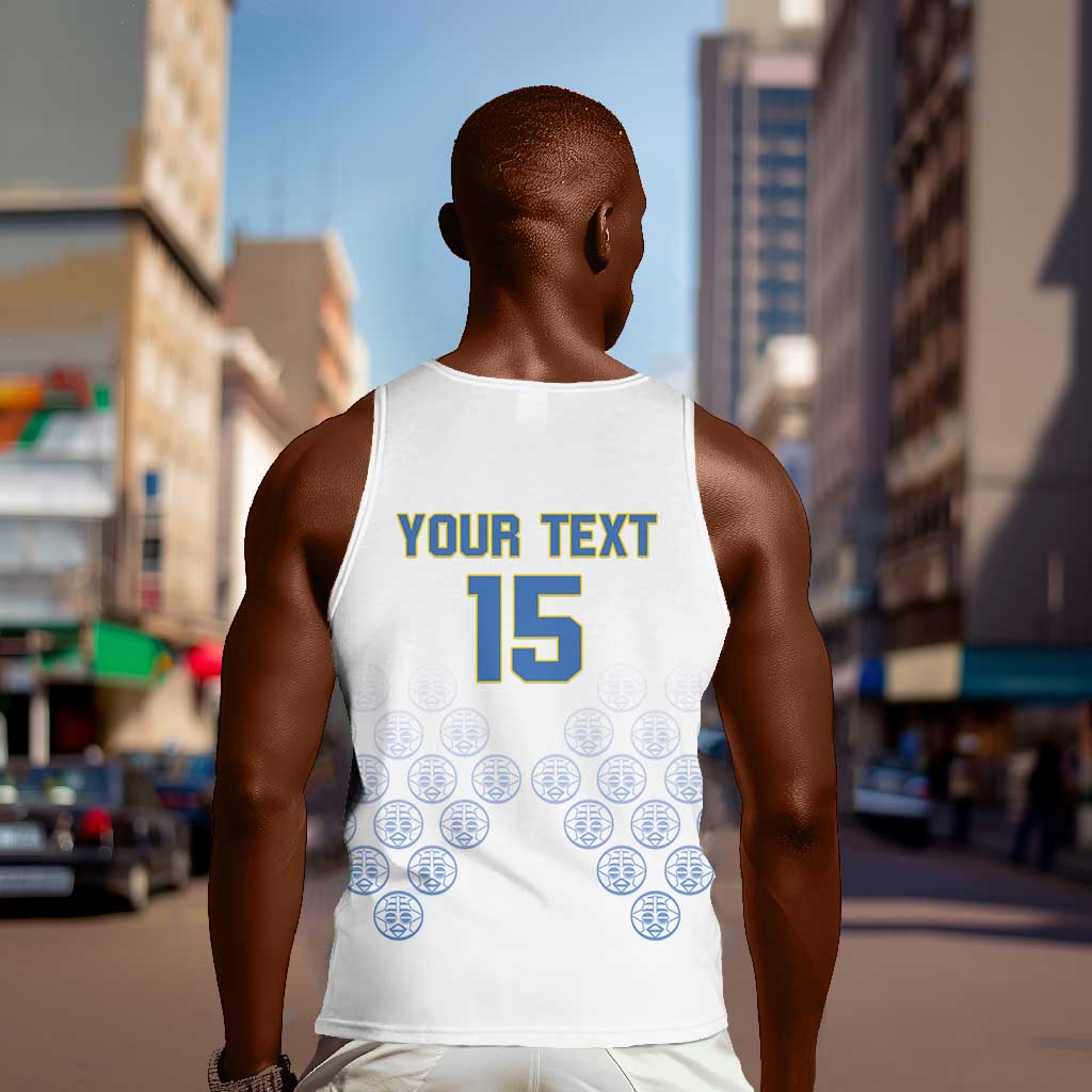 DR Congo Football Custom Men Tank Top Leopards To The Top - African Pride