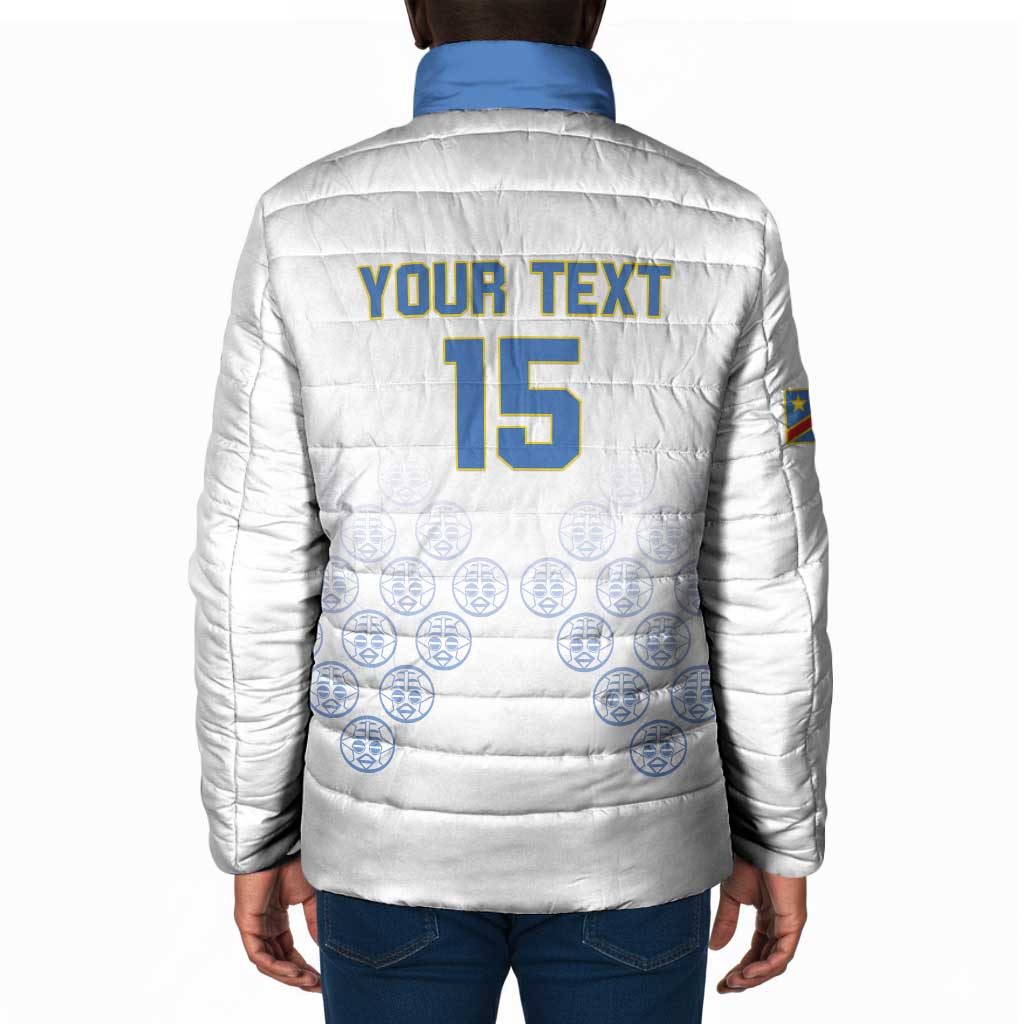 Custom DR Congo Football Padded Jacket Road To Champions