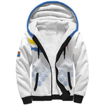DR Congo Football Custom Sherpa Hoodie Leopards To The Top - African Pride