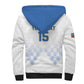 DR Congo Football Custom Sherpa Hoodie Leopards To The Top - African Pride