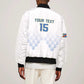DR Congo Football Custom Sleeve Zip Bomber Jacket Leopards To The Top - African Pride