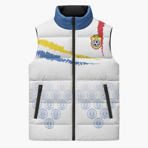 Custom DR Congo Football Sleeveless Puffer Jacket Road To Champions