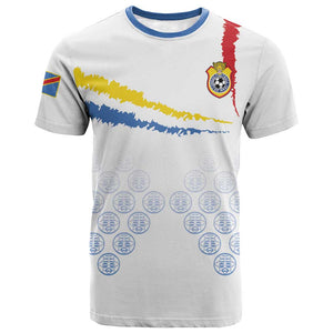 DR Congo Football Custom T shirt Leopards To The Top LT15