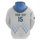 DR Congo Football Custom Zip Hoodie Leopards To The Top - African Pride