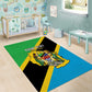 Personalised Afro Tanzania Area Rug Happy Union Day