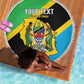 Personalised Afro Tanzania Beach Blanket Happy Union Day