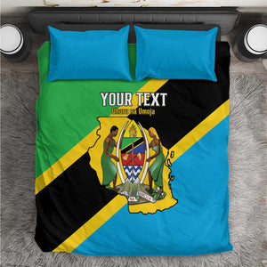 Personalised Afro Tanzania Bedding Set Happy Union Day