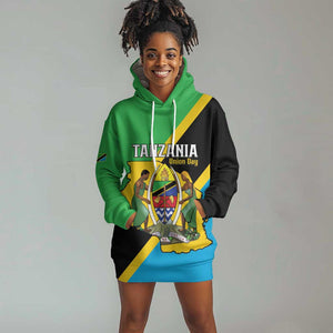 Personalised Afro Tanzania Hoodie Dress Happy Union Day