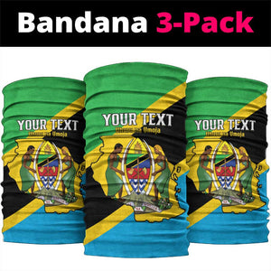 Personalised Afro Tanzania Neck Gaiter Happy Union Day LT15