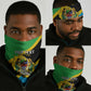 Personalised Afro Tanzania Neck Gaiter Happy Union Day LT15