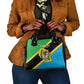 Personalised Afro Tanzania Shoulder Handbag Happy Union Day