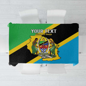 Personalised Afro Tanzania Tablecloth Happy Union Day