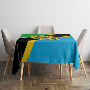 Personalised Afro Tanzania Tablecloth Happy Union Day