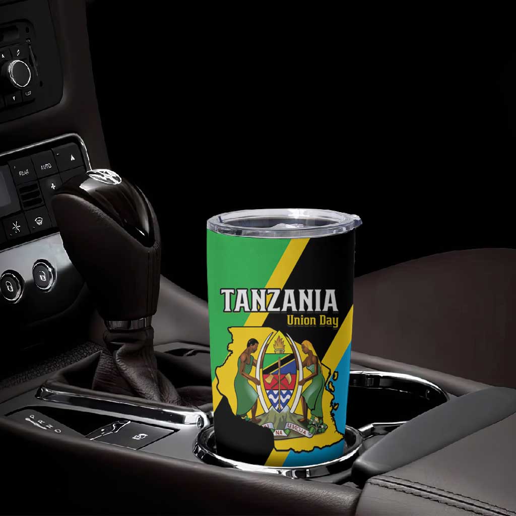 Personalised Afro Tanzania Tumbler Cup Happy Union Day