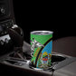 Afro Tanzania Giraffe Tumbler Cup Coat Of Arms Curve Style