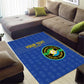 Custom Tanzania Football Area Rug Taifa Stars Go Champions