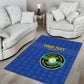 Custom Tanzania Football Area Rug Taifa Stars Go Champions