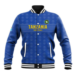 Custom Tanzania Football Baseball Jacket Taifa Stars Go Champions
