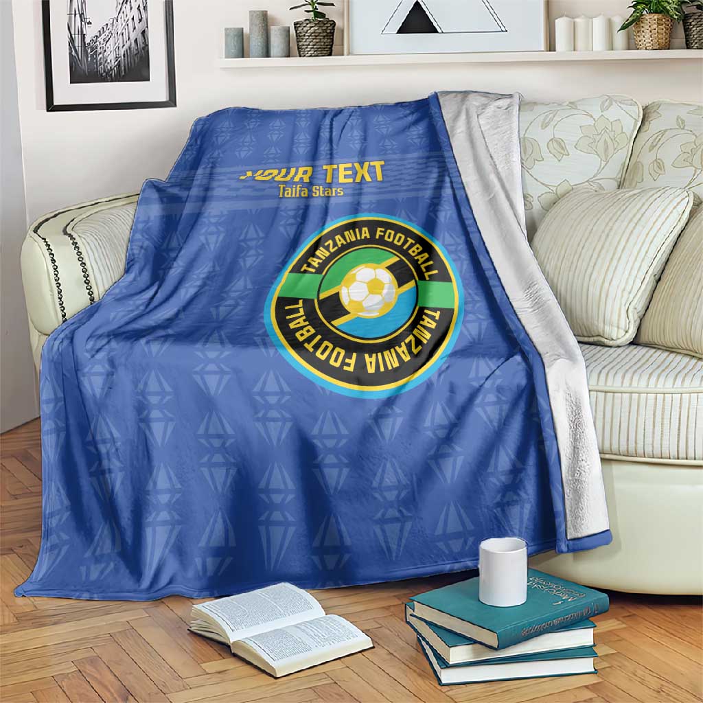 Custom Tanzania Football Blanket Taifa Stars Go Champions