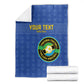 Custom Tanzania Football Blanket Taifa Stars Go Champions