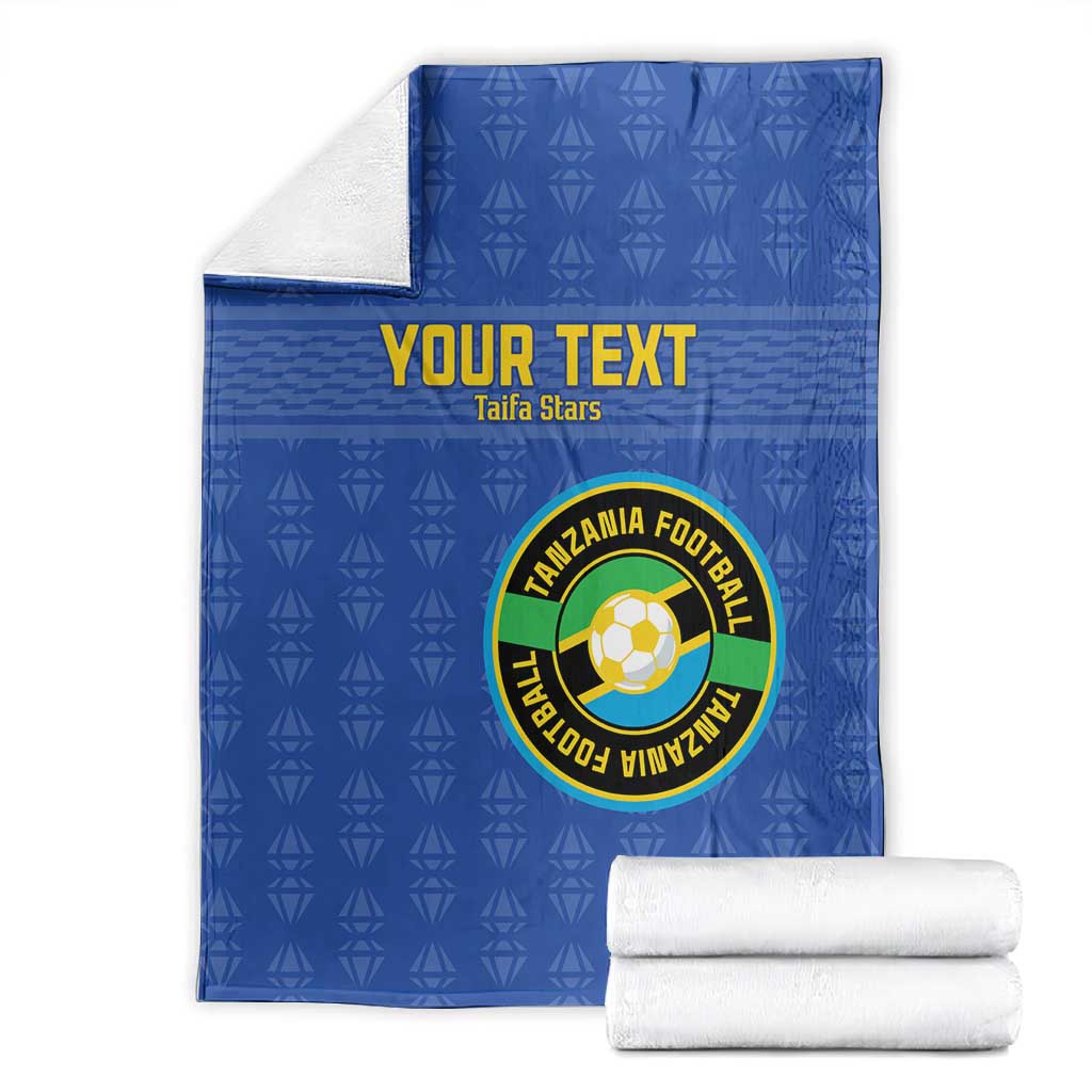 Custom Tanzania Football Blanket Taifa Stars Go Champions