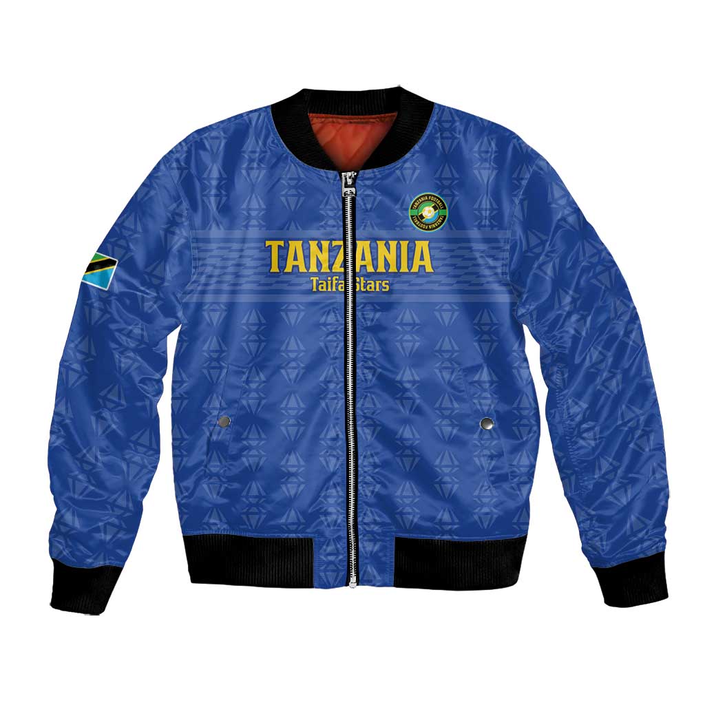 Custom Tanzania Football Bomber Jacket Taifa Stars Go Champions