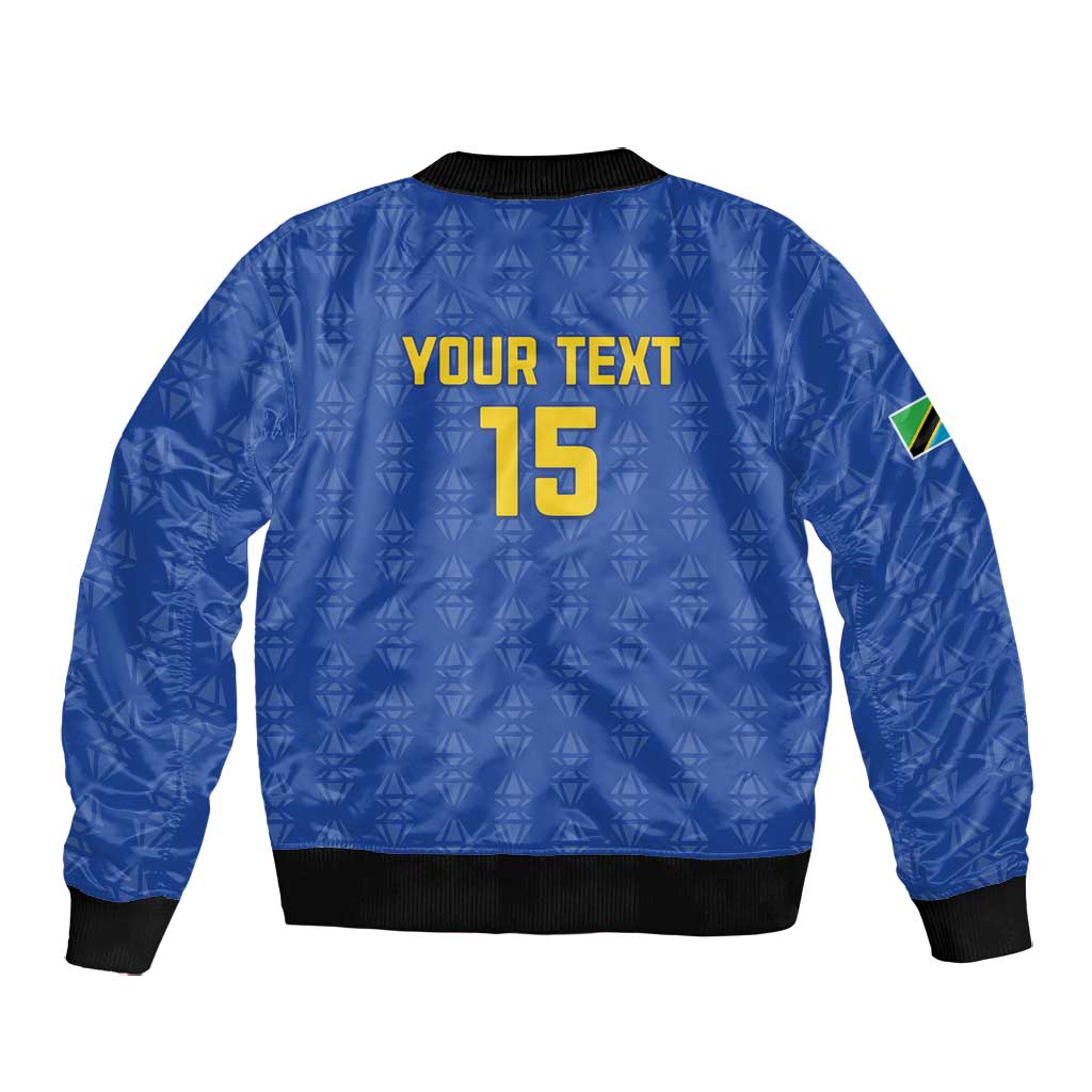 Custom Tanzania Football Bomber Jacket Taifa Stars Go Champions