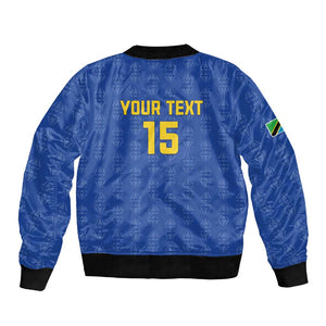 Custom Tanzania Football Bomber Jacket Taifa Stars Go Champions