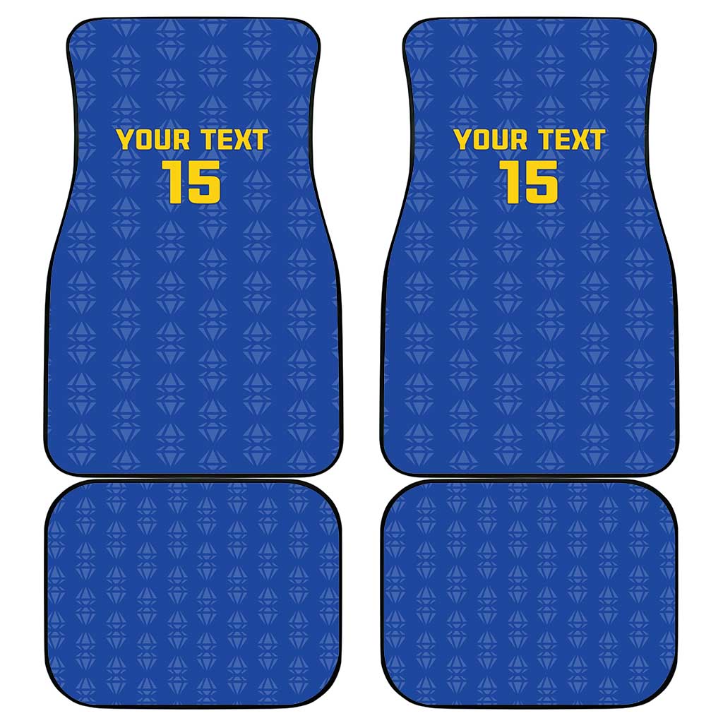 Custom Tanzania Football Car Mats Taifa Stars Go Champions
