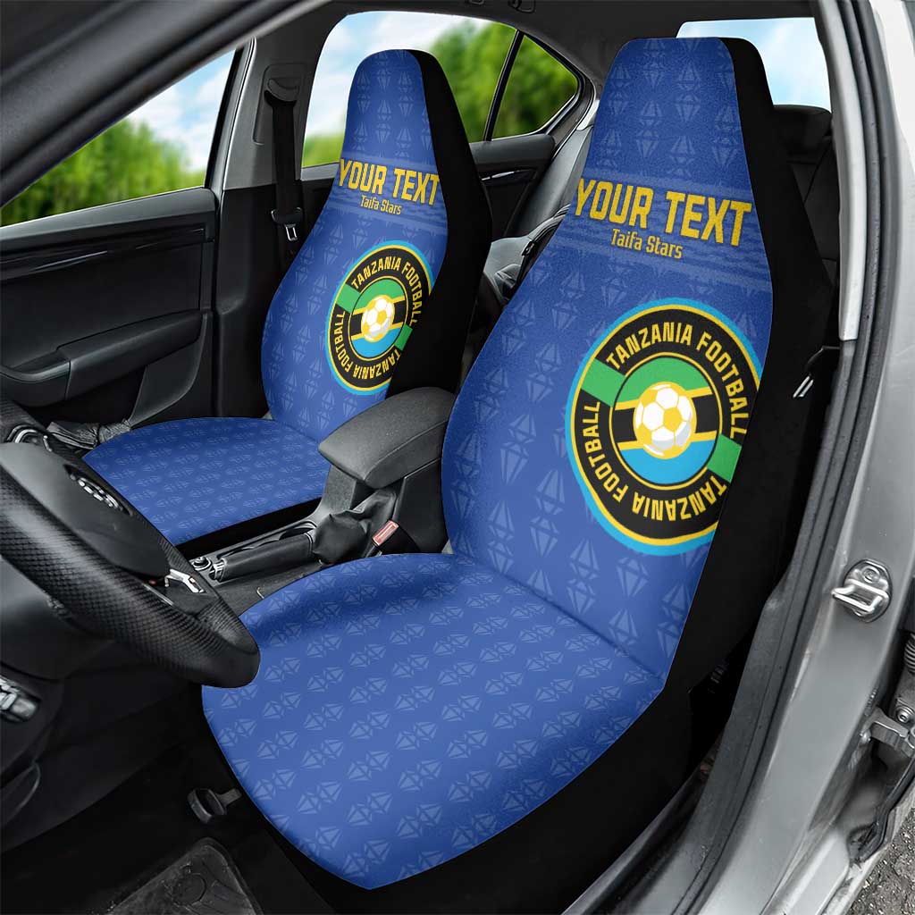 Custom Tanzania Football Car Seat Cover Taifa Stars Go Champions