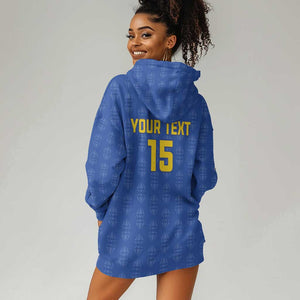 Custom Tanzania Football Hoodie Dress Taifa Stars Go Champions