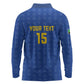 Custom Tanzania Football Long Sleeve Polo Shirt Taifa Stars Go Champions