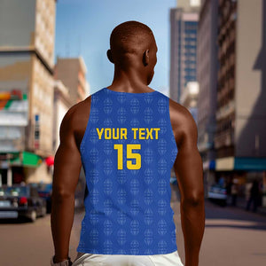Custom Tanzania Football Men Tank Top Taifa Stars Go Champions