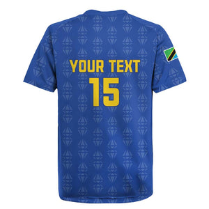 Custom Tanzania Football Rugby Jersey Taifa Stars Go Champions