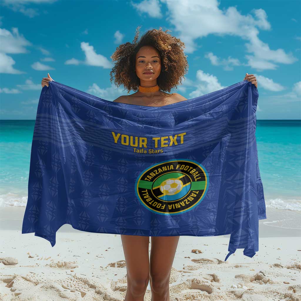Custom Tanzania Football Sarong Taifa Stars Go Champions