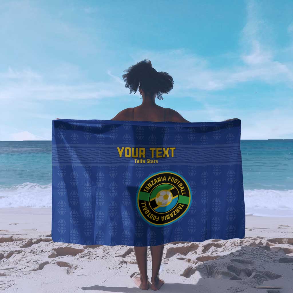 Custom Tanzania Football Sarong Taifa Stars Go Champions