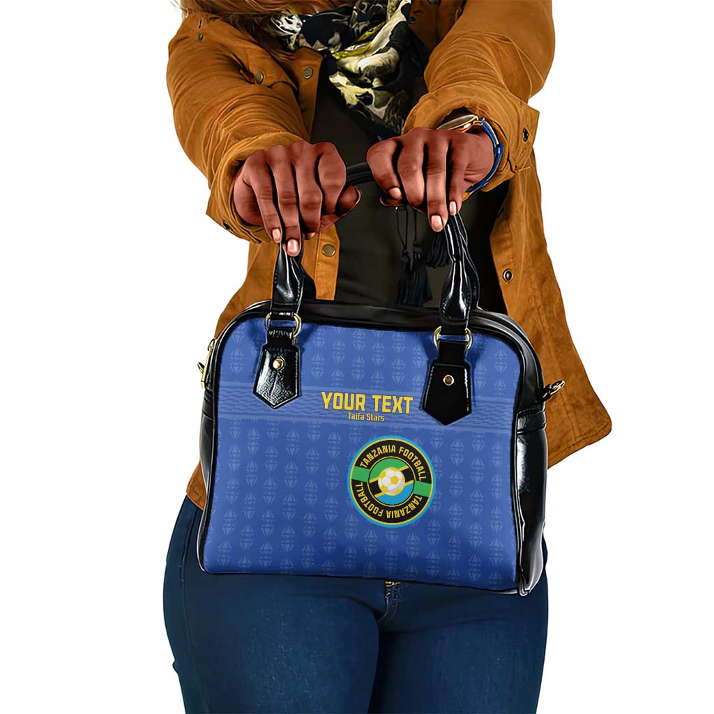Custom Tanzania Football Shoulder Handbag Taifa Stars Go Champions