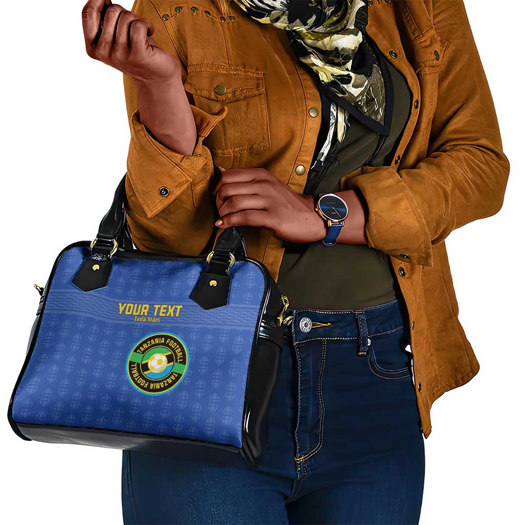 Custom Tanzania Football Shoulder Handbag Taifa Stars Go Champions