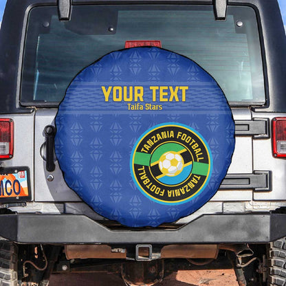 Custom Tanzania Football Spare Tire Cover Taifa Stars Go Champions