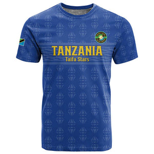 Custom Tanzania Football T shirt Taifa Stars Go Champions